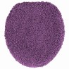 Ensemble de 3 tapis de bain Violet en Polypropylène Antidérapant 