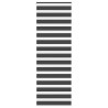 Store zèbre noir 70x200 cm largeur du tissu 65,9 cm polyester 