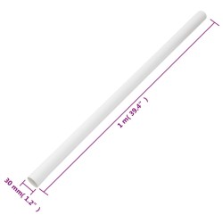 Goulottes de câble Ø30 mm 30 m PVC 