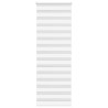 Store zèbre blanc 70x200 cm largeur du tissu 65,9 cm polyester 