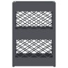 Support de parapluie anthracite - 28x12x41 cm en acier 