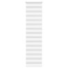 Store zèbre blanc 65x230 cm largeur du tissu 60,9 cm polyester 