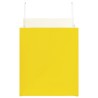 Sacs en papier 50 pcs avec poignées jaune 32x22x24 cm 