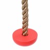 Corde d'escalade pour enfants avec plateformes de 200 cm 