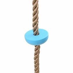Corde d'escalade pour enfants avec plateformes de 200 cm 