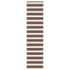 Store zèbre marron 65x230 cm largeur du tissu 60,9 cm polyester 