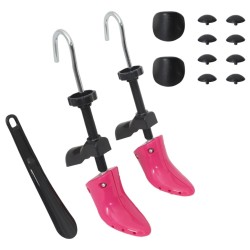 Tendeurs de chaussures et chausse-pied rose EU 34-40 plastique 