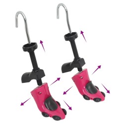 Tendeurs de chaussures et chausse-pied rose EU 34-40 plastique 