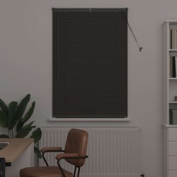 Store de Fenêtre Gris foncé 80 x 130 cm Aluminium 