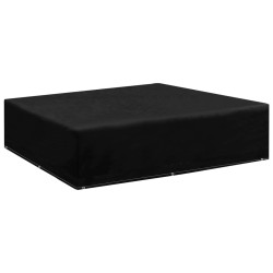 Housses de salon de jardin 2 pcs 8 œillets 200x200x70 cm 