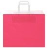 Sacs en papier 50 pcs avec poignées rose 32x22x24 cm 