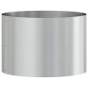 Ensemble de Pots en Métal Gris Galvanisé Métal galvanisé Moyenne 