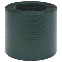 Brises-vues de jardin 10 pcs vert 252,5x19 cm PVC 