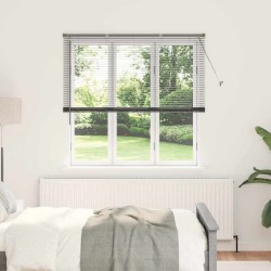Store de Fenêtre Gris foncé 80 x 130 cm Aluminium 