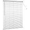 Store de Fenêtre Gris foncé 80 x 130 cm Aluminium 
