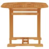Table de jardin 150x90x75 cm Bois de teck massif 