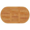 Table de jardin 150x90x75 cm Bois de teck massif 