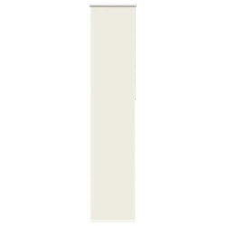 Store enrouleur occultant blanc cassé 45x210cm largeur du tissu 