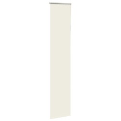 Store enrouleur occultant blanc cassé 45x210cm largeur du tissu 
