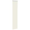 Store enrouleur occultant blanc cassé 45x210cm largeur du tissu 