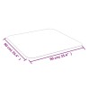 Tapis pour stratifié ou moquette 90 cm x 90 cm 
