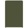 Support de parapluie vert olive - 28x12x41 cm - Fabriqué en acier 