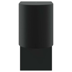 Appliques murales en acier inoxydable noir IP44 