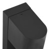 Appliques murales en acier inoxydable noir IP44 