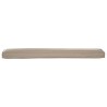 Coussin taupe pour banc 200 x 40 x 8 cm en tissu Oxford 