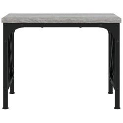 Support d'imprimante sonoma gris 40x30x31 cm bois d'ingénierie 
