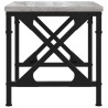 Support d'imprimante sonoma gris 40x30x31 cm bois d'ingénierie 