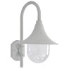 Applique murale de jardin E27 120 cm Aluminium Blanc 