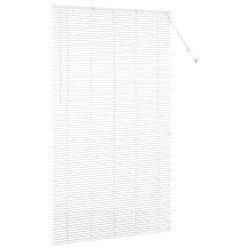 Store de Fenêtre avec des rideaux Autre Blanc 80 x 130 cm Aluminium 