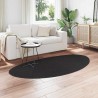 Tapis Noir 100 x 200 cm Polyester 