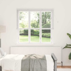 Store de Fenêtre avec des rideaux Autre Blanc 80 x 130 cm Aluminium 