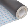 Tableau noir autocollant mural 0,6x2 m 2 rouleaux avec craies 