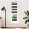 Store zèbre noir 65x200 cm largeur du tissu 60,9 cm polyester 