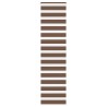 Store zèbre marron 65x200 cm largeur du tissu 60,9 cm polyester 