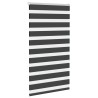 Store zèbre noir 80x150 cm largeur du tissu 75,9 cm polyester 