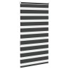 Store zèbre noir 80x150 cm largeur du tissu 75,9 cm polyester 
