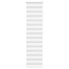 Store zèbre blanc 65x200 cm largeur du tissu 60,9 cm polyester 