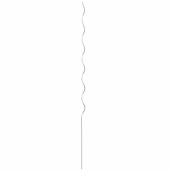 Supports de plantes en spirale 5 pcs 150 cm en acier galvanisé 