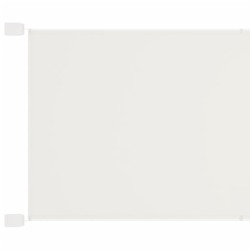 Auvent vertical Blanc 60x600 cm Tissu oxford 