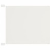 Auvent vertical Blanc 60x600 cm Tissu oxford 