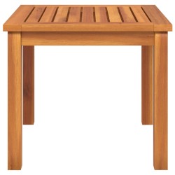 Table basse 40x40x36 cm bois d'acacia massif 