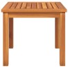 Table basse 40x40x36 cm bois d'acacia massif 