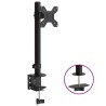 Support de moniteur noir acier VESA 75/100 mm 