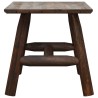 Table d'appoint 49x49x50 cm bois massif d'épicéa  