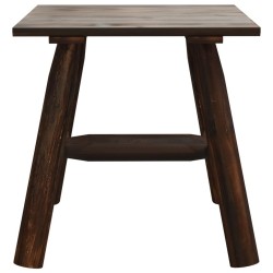Table d'appoint 49x49x50 cm bois massif d'épicéa  