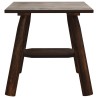 Table d'appoint 49x49x50 cm bois massif d'épicéa  